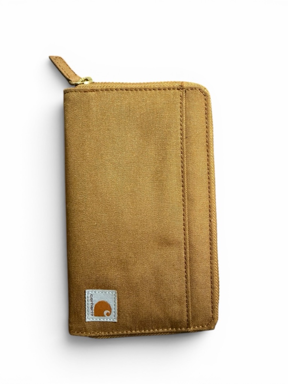 Carhartt Canvas Zip Wallet in Brown